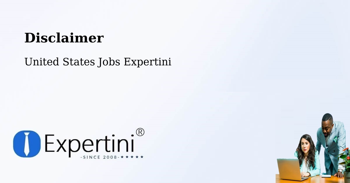 Disclaimer – Jamestown - United States Jobs Expertini
