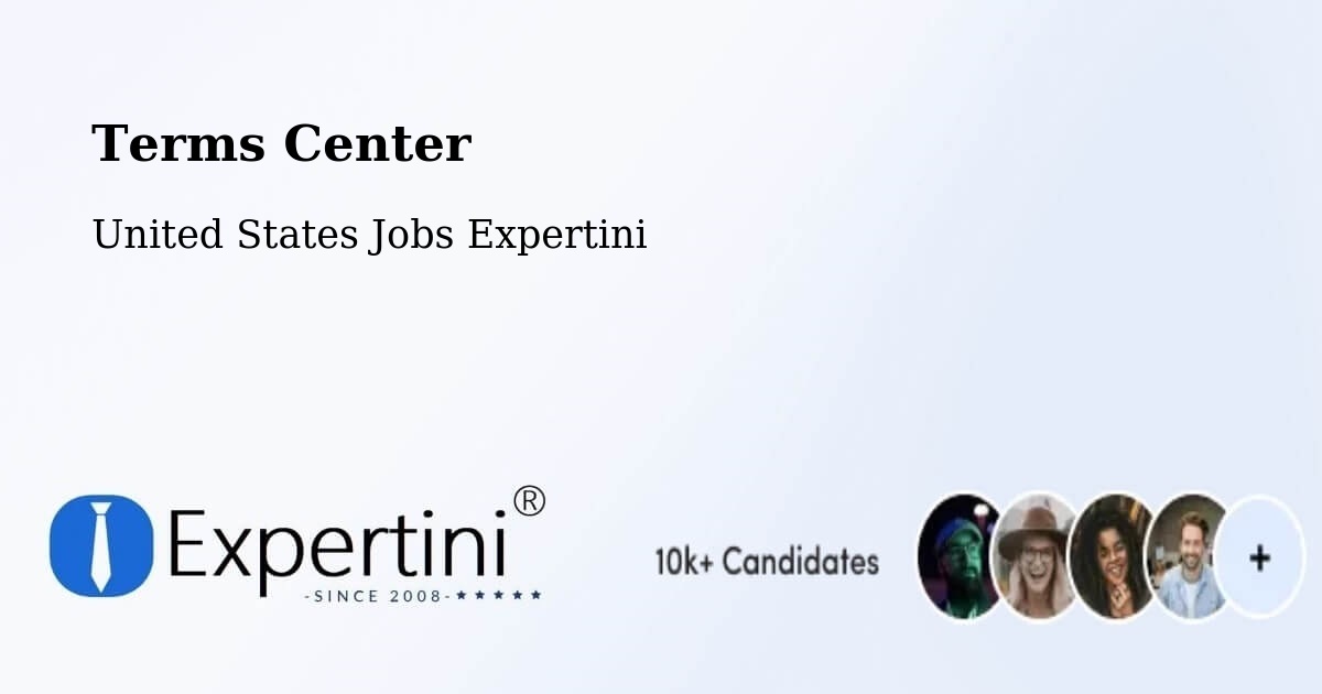Terms of Service – Jamestown - United States Jobs Expertini